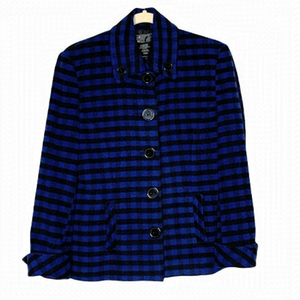 𝅺french Dressing Plaid Jacket
